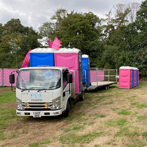 Portaloo hire for festivals